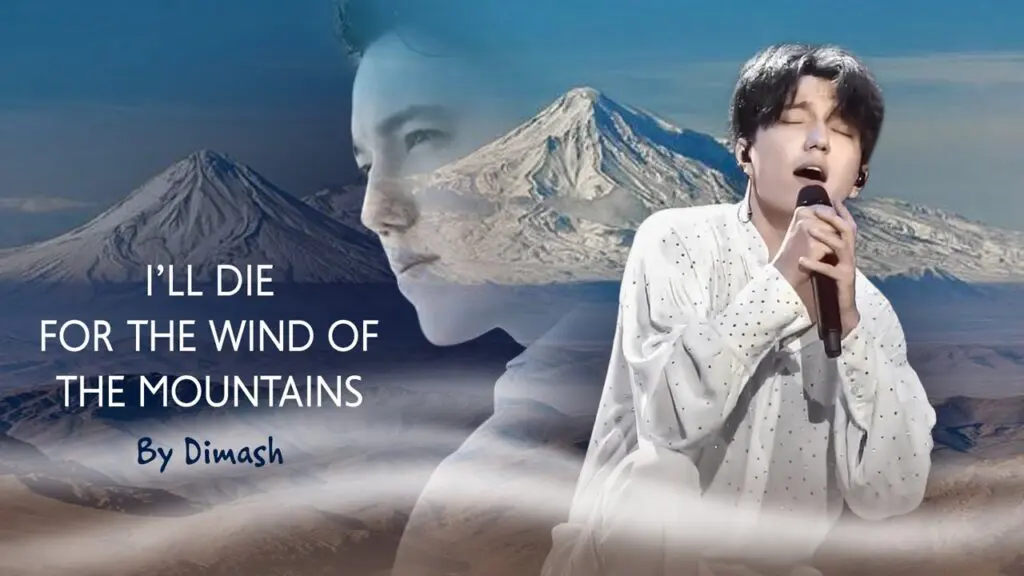 Dimash in Armenia I'll die for the wind of the mountains