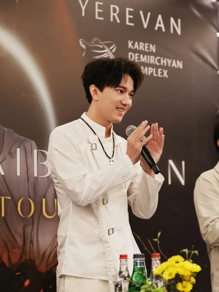 Dimash Qudaibergen fan meeting Yerevan Armenia April 2023