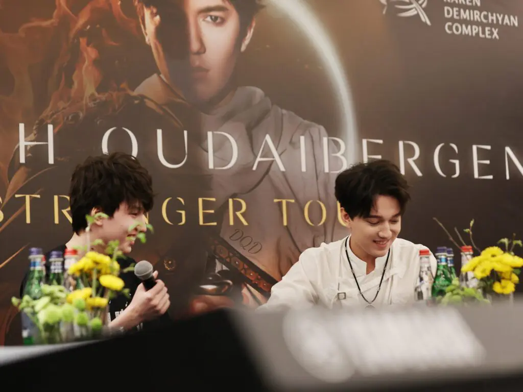 Dimash Qudaibergen fan meeting Yerevan Armenia April 2023