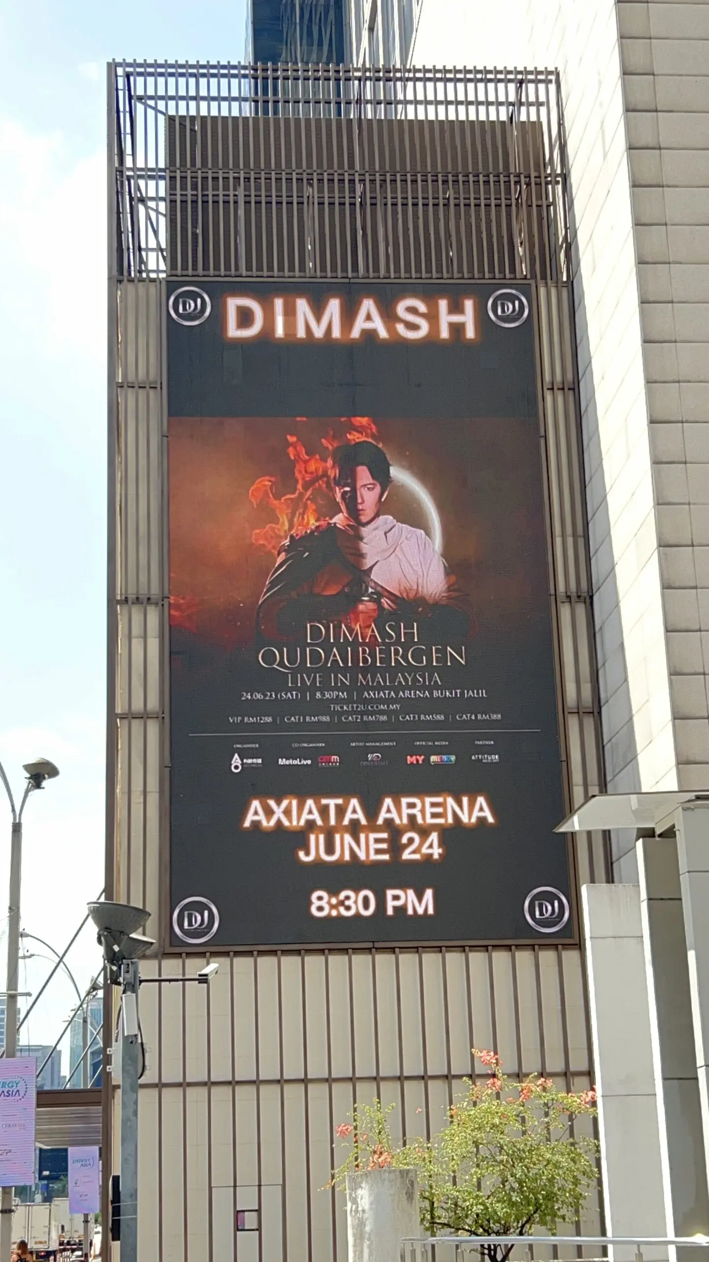 Dimash Qudaibergen promo Dimash Universe Kuala Lumpur Malaysia