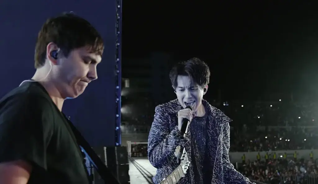 Dimash Qudaibergen concerts musicians Alexey Polubabkin