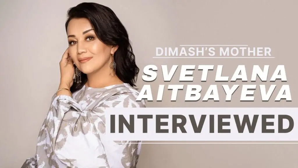 Zhetisu Television Svetlana Aitbaeva Dimash Qudaibergen mother interview