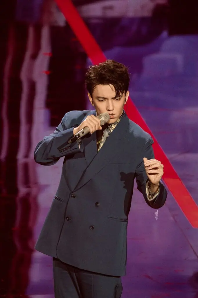 Dimash Qudaibergen performing China Brand Day 2024