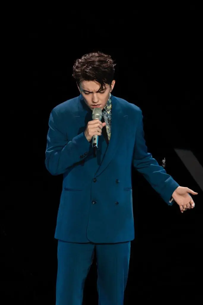 Dimash Qudaibergen performing China Brand Day 2024