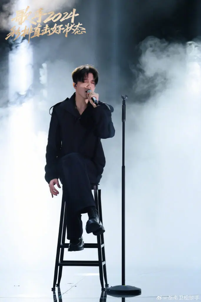 Dimash Qudaibergen at Singer 2024 LIVE SHOW hunan tv rehearsal