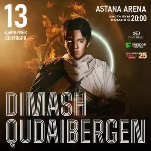 Dimash Qudaibergen concert in Astana Qazaqstan September 13 2024