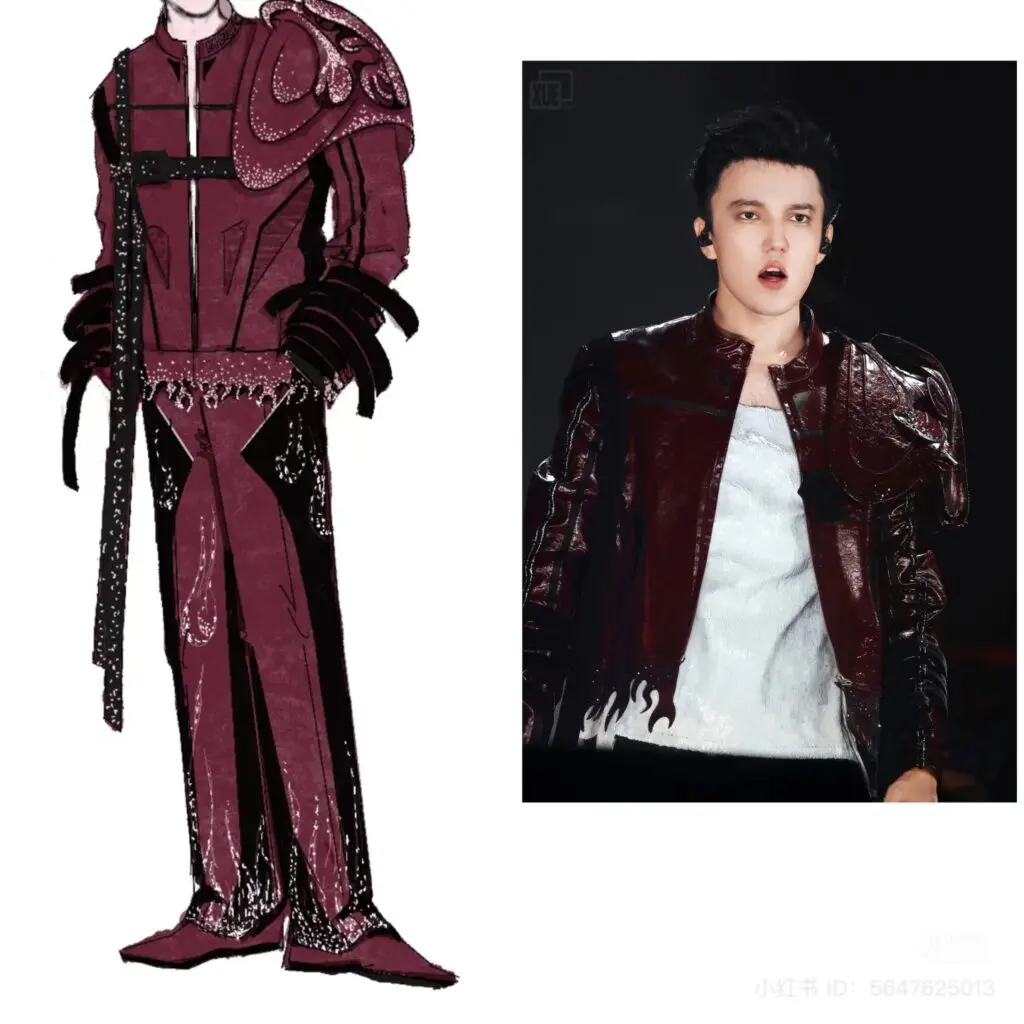 the artist behind Dimash Qudaibergen - Astana concerts outfits