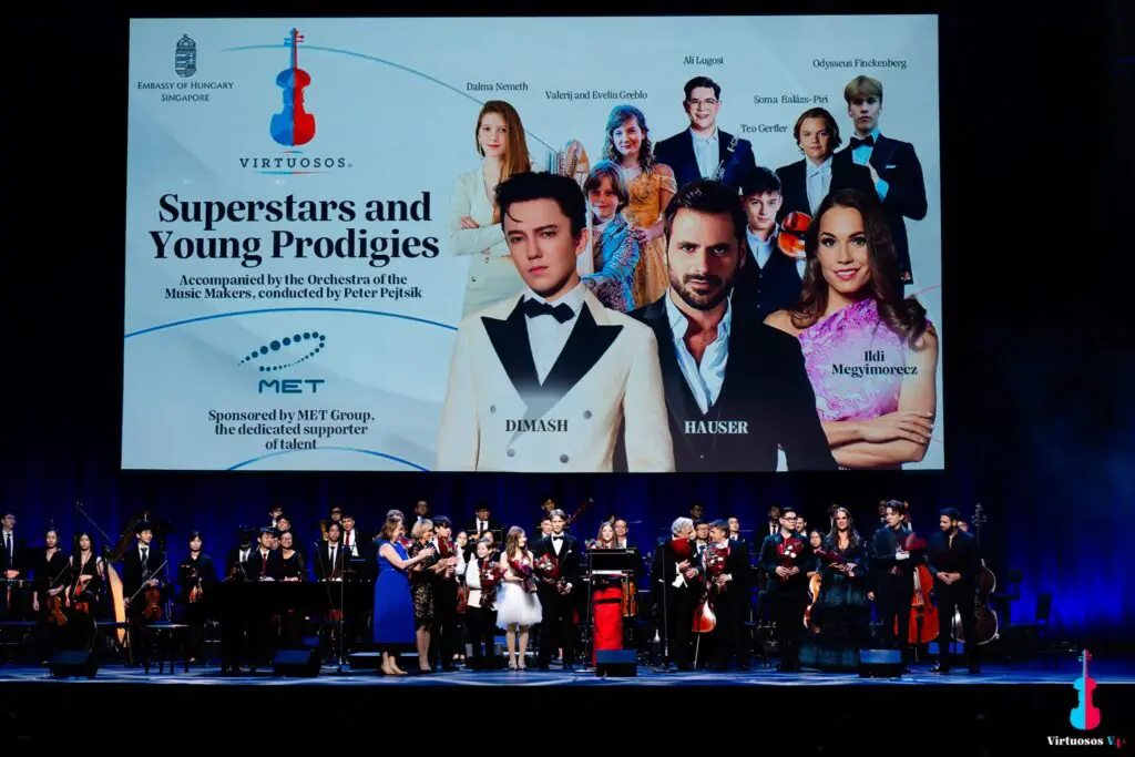 Dimash Qudaibergen at Virtuosos Talent Show 2025 - Placido Domingo, Hauser, Jose Carreras