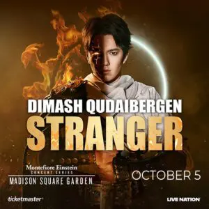 Dimash Qudaibergen concert in New York Stranger Tour October 5 2025
