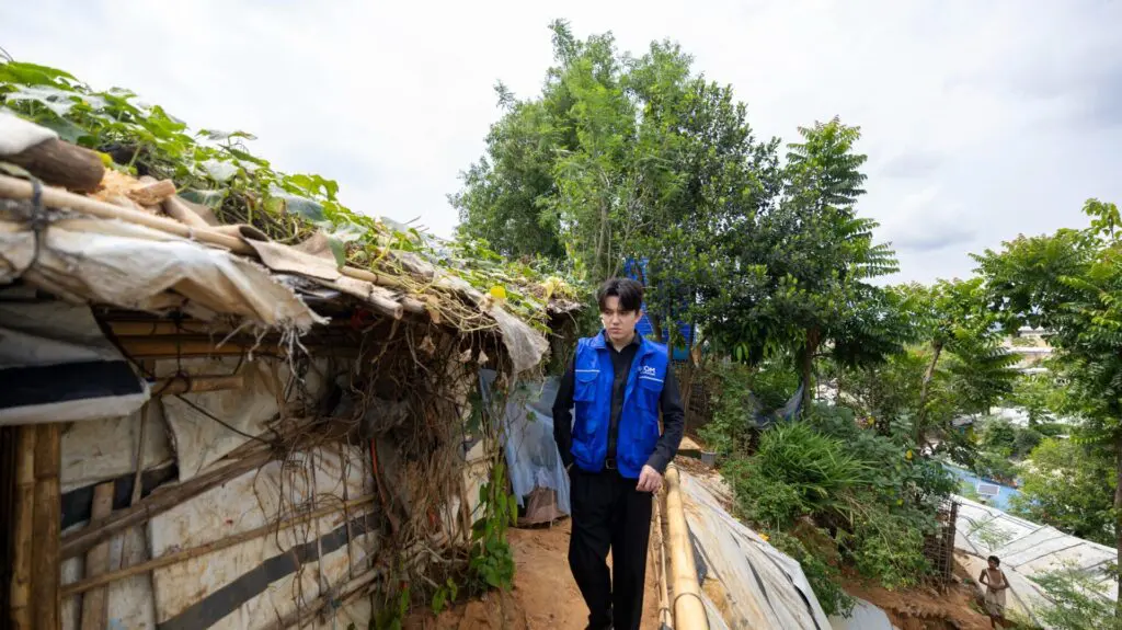 Dimash Qudaibergen IOM-UN Global Ambassador visit to Cox's Bazar Bangladesh May 2026