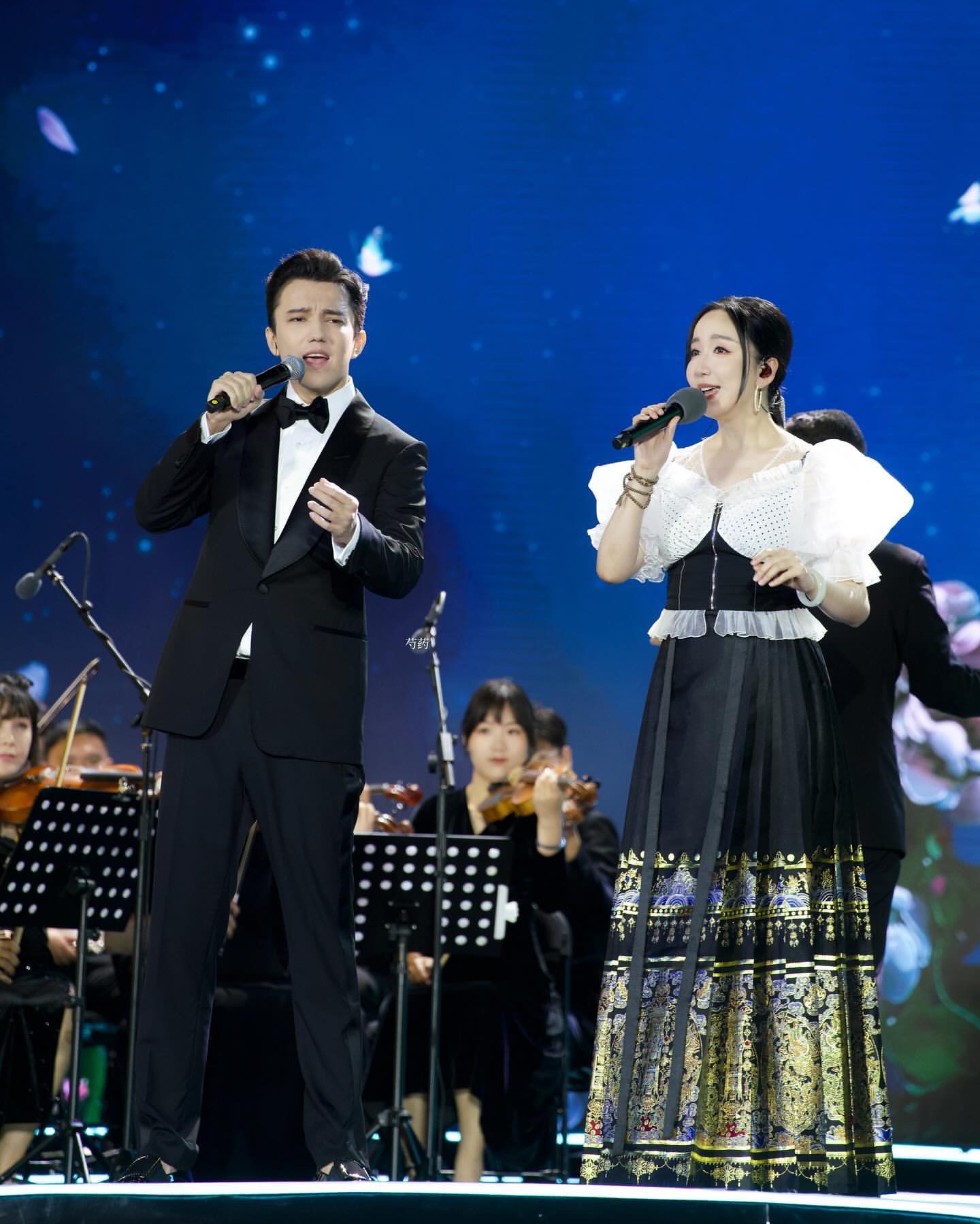 Dimash performed at Hainan Island International Film Festival (HIIFF) on December 16, 2023