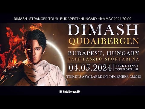 Dimash concert in Budapest - promo video