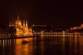 neo-Gothic Parliament Dimash Qudaibergen night