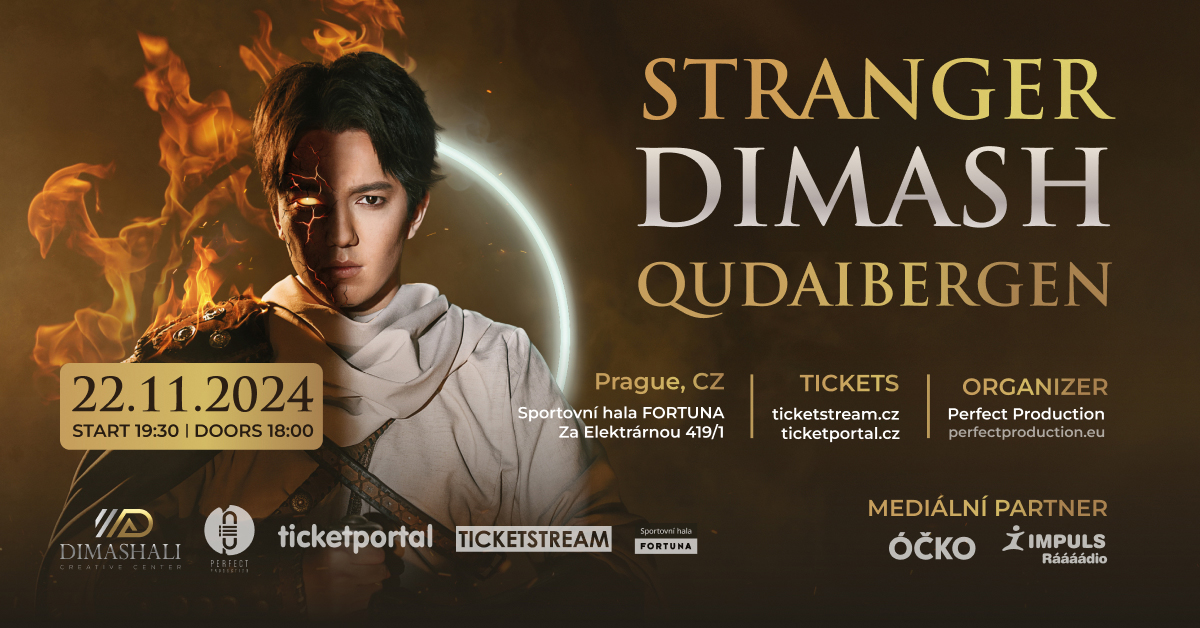Dimash concert in Prague - promo video