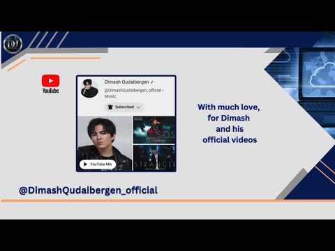 Timestamp link Dimash Qudaibergen videos on laptop