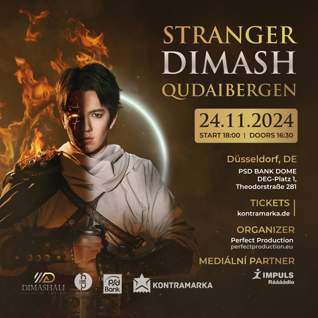 Concerto di Dimash Qudaibergen a Düsseldorf Germania il 24 novembre 2024