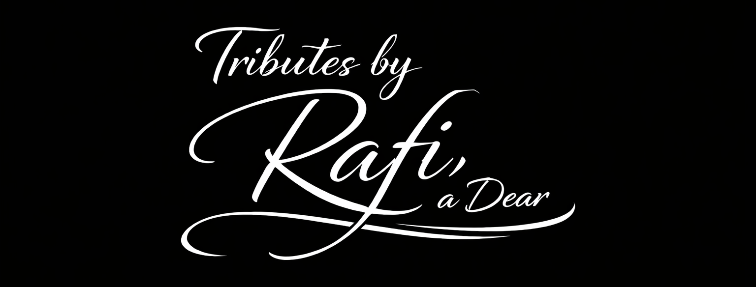 Tributes by Rafi, a Dear - for Dimash Qudaibergen - on Dimash Universe