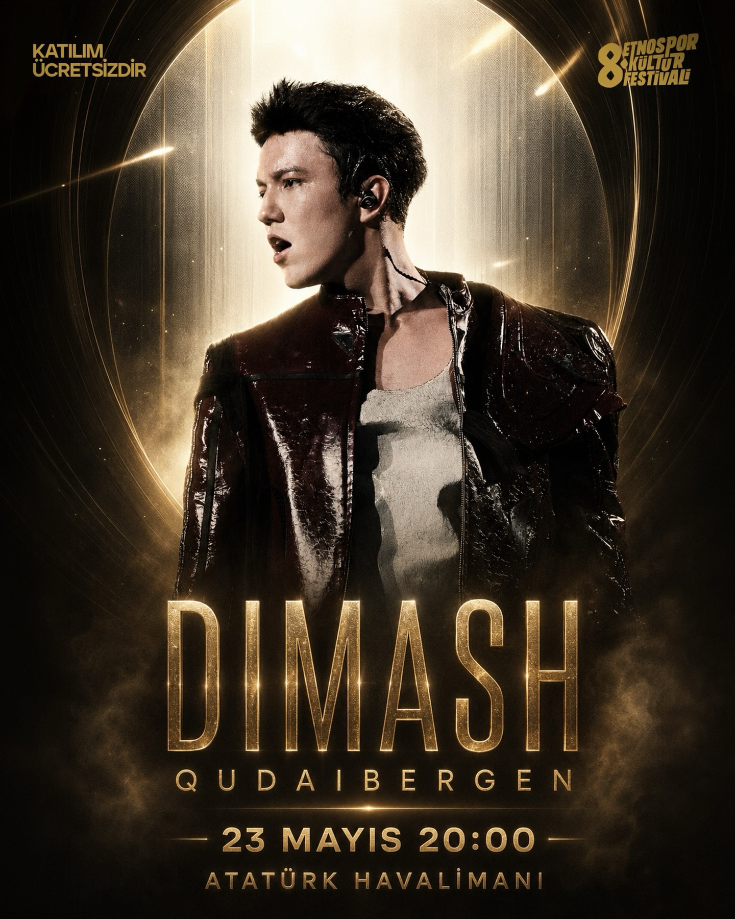 Dimash Qudaibergen, İstanbul'da düzenlenecek 2026 Dünya Etnosport Kültür Festivali'nde sahne alacak