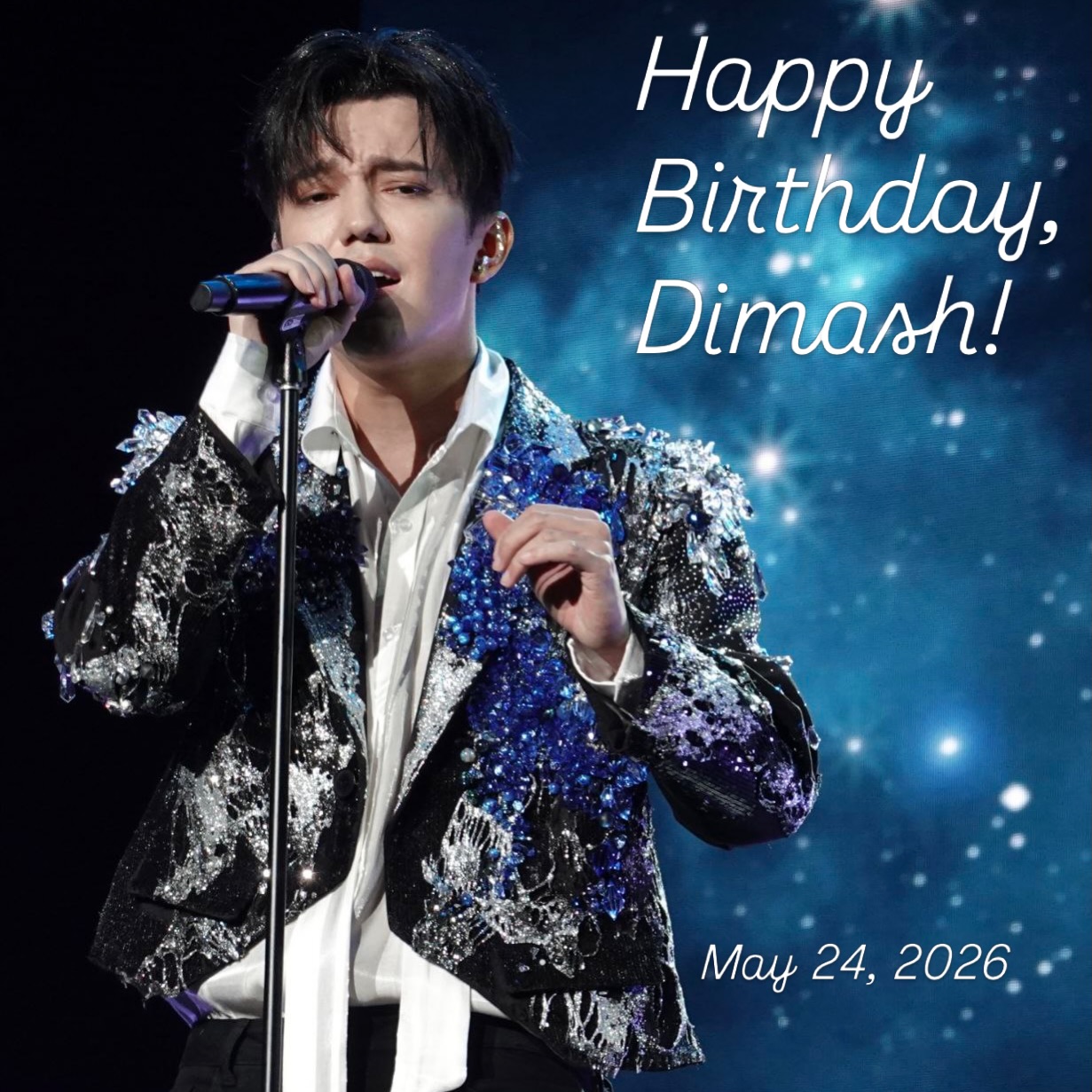 Happy Birthday Dimash Qudaibergen May 24 2026