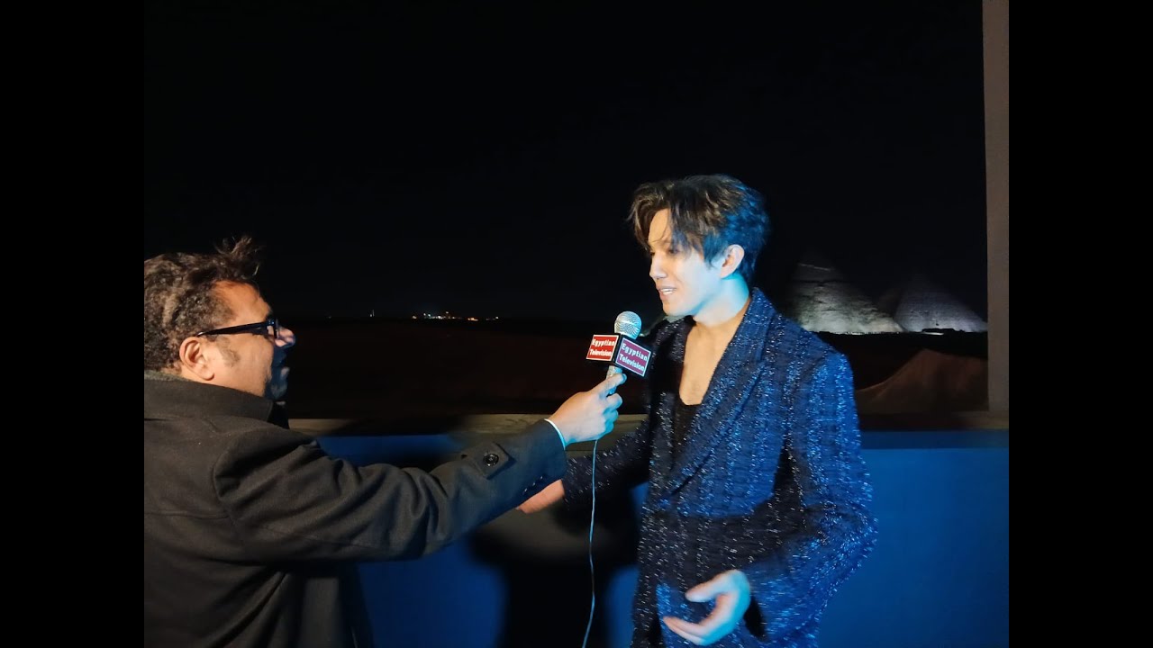 Exclusive interview for Nile International Channel with the global singer Dimash Qudaibergen